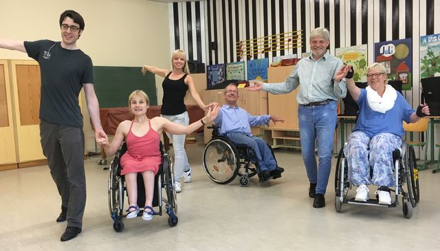Saltatio Rollstuhltanzen Gruppe