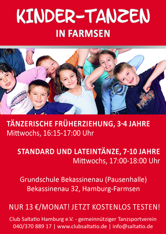 Flyer Kindertanzen November 2018