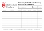 stunden-nachweiskarte